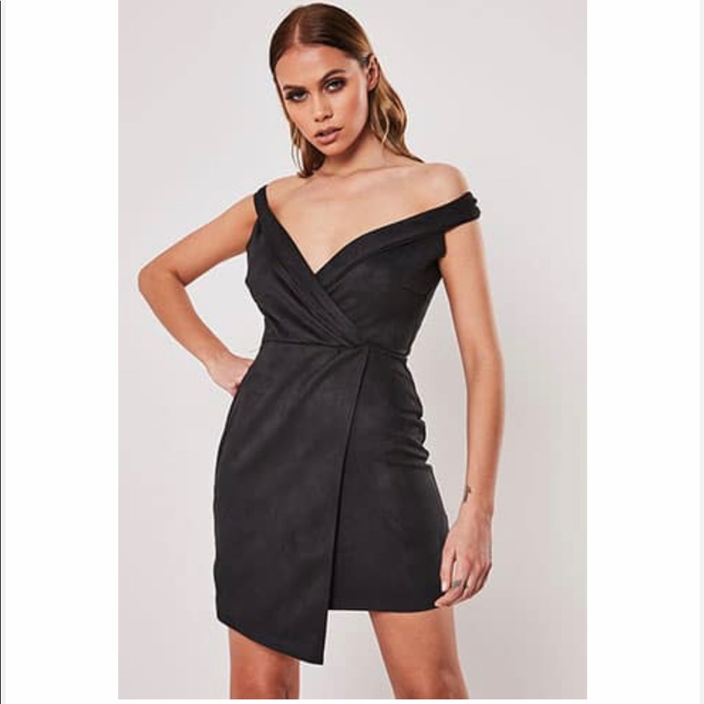 Missguided off the shoulder dress